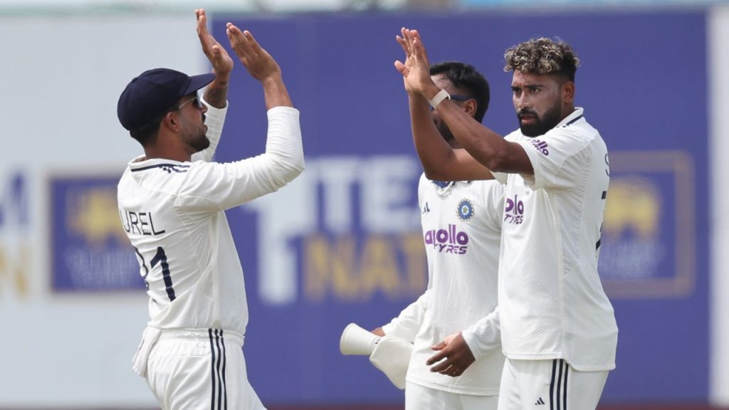 Sl Vs Ind 1st Test India All Out For 462 Sri Lanka Lose Early Wicket