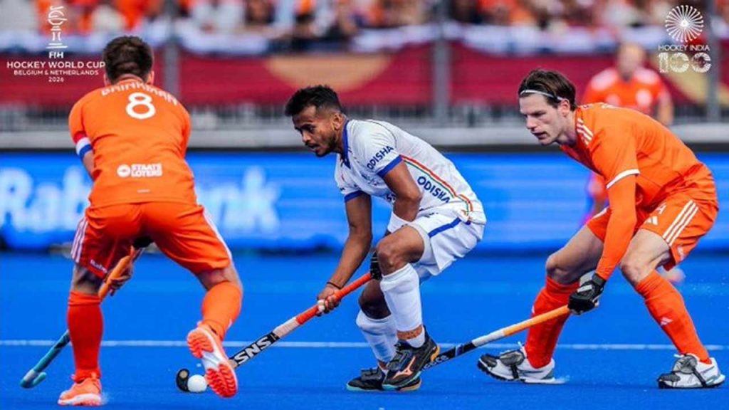 India Vs Netherlands Hockey World Cup 2026 India Lose 3 1