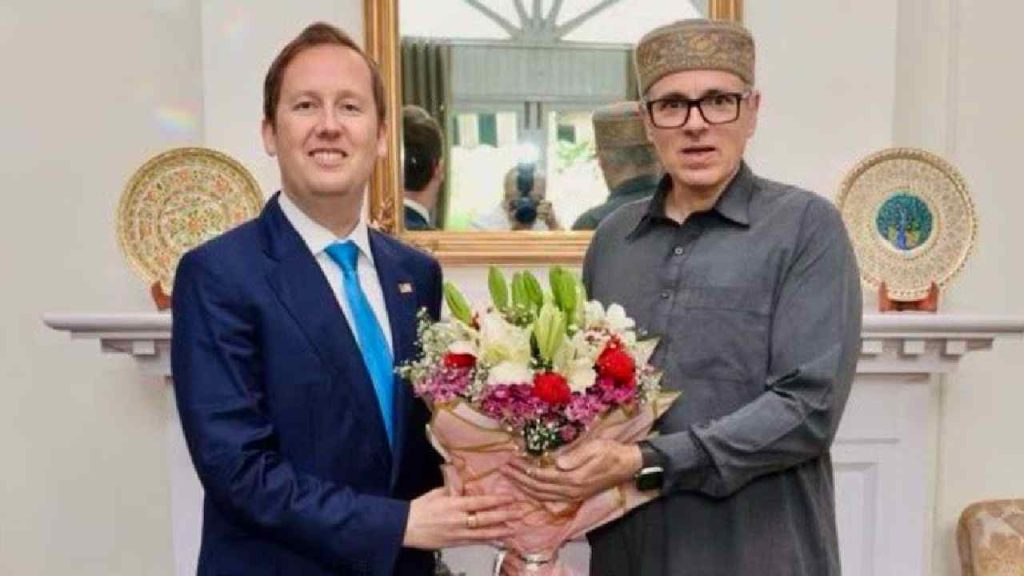 Sergio Gor Jammu Kashmir Part Of India Omar Abdullah
