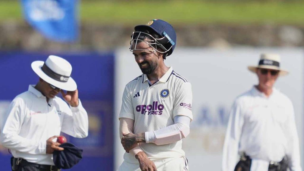 Kl Rahul Retired Hurt Cramps Galle Test India Vs Sri Lanka