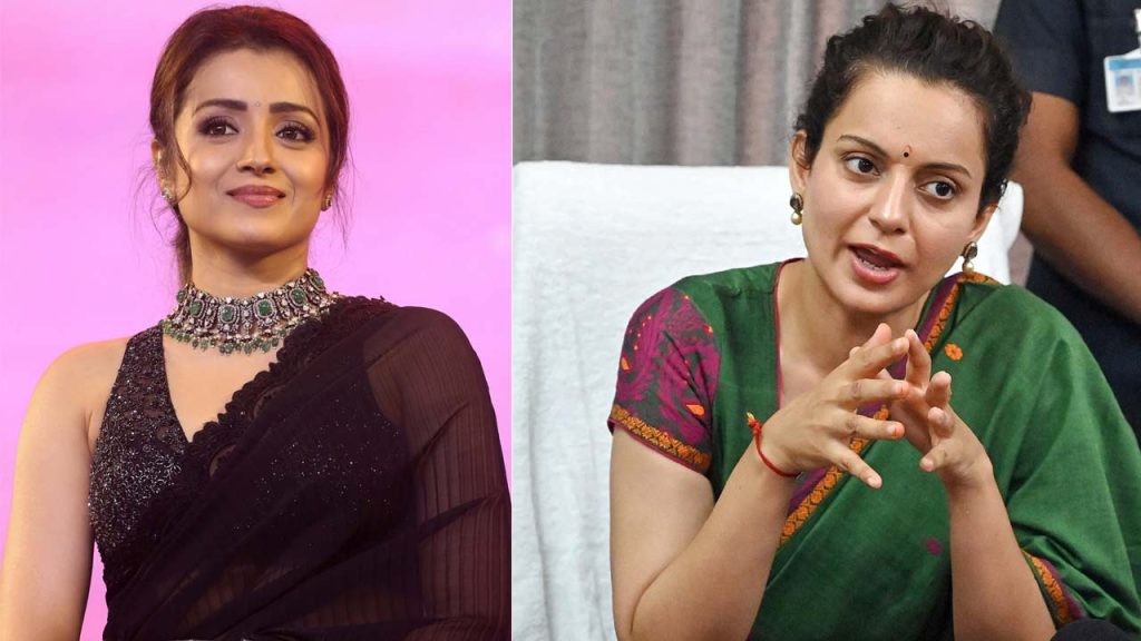 Kangana Ranaut Backs Trisha Slams Udhayanidhi Stalin Remarks