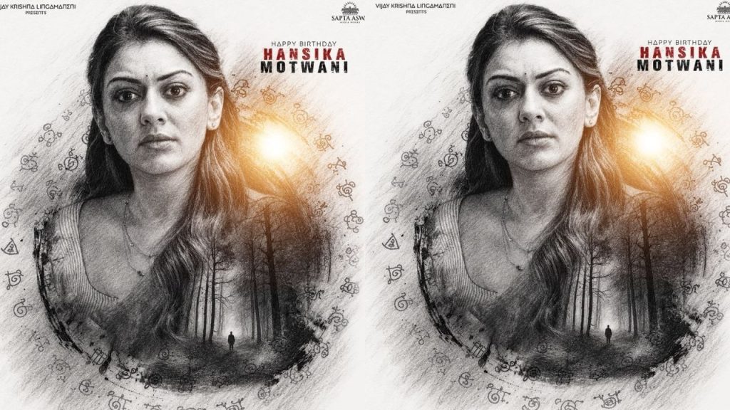 Hansikas Mysterious Film Kapali First Look Sparks Horror Mystery