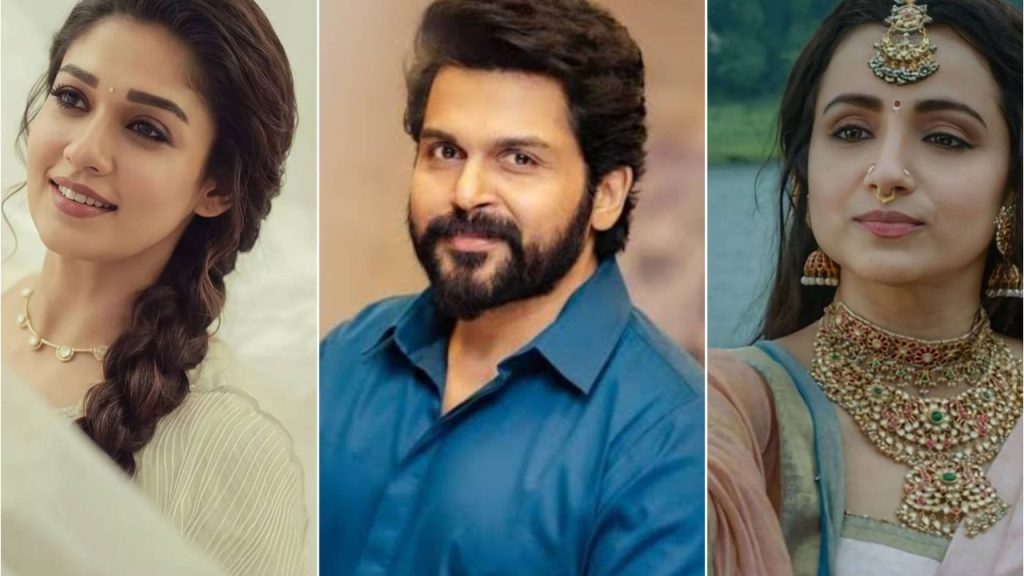 Karthi Mohan Raja Movie Nayanthara Trisha Heroine Update