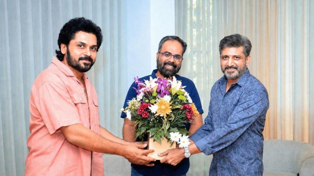 Karthi Teams Up With Mohan Raja For A Commercial Family Entertainer