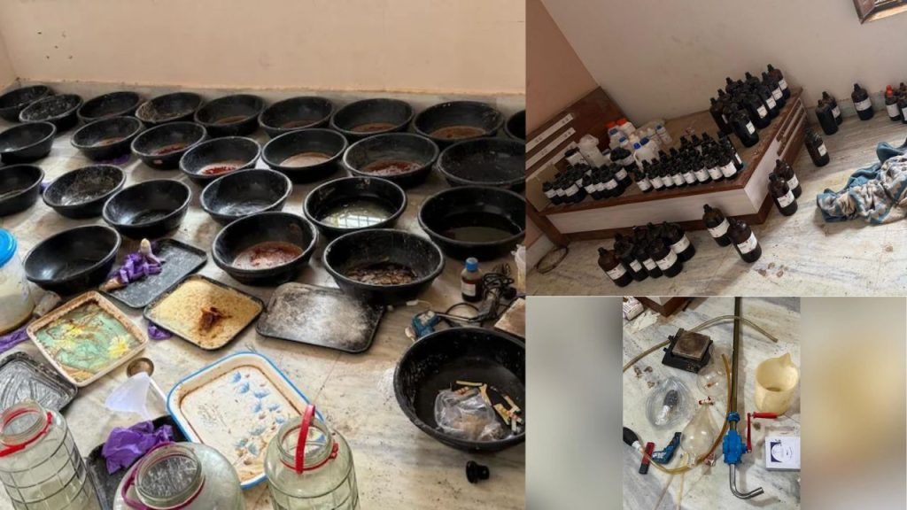 Rajasthan Mdma Factory Man Arrested For Making Drugs In Rented House Seizure Worth Rs 100 Crore