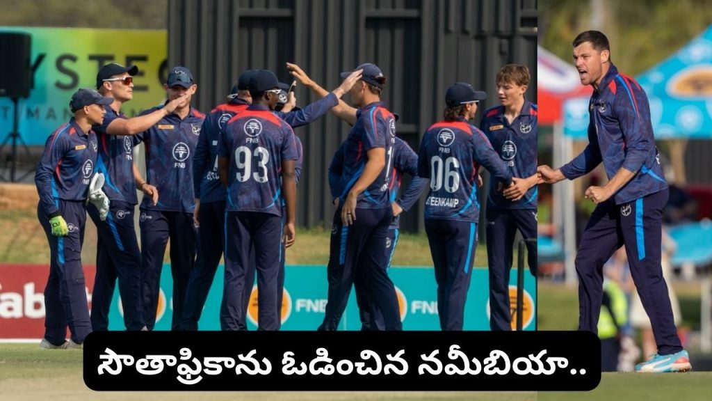 Nam Vs Sa Namibia Beat South Africa By 18 Runs In T20i Tri Series 2026