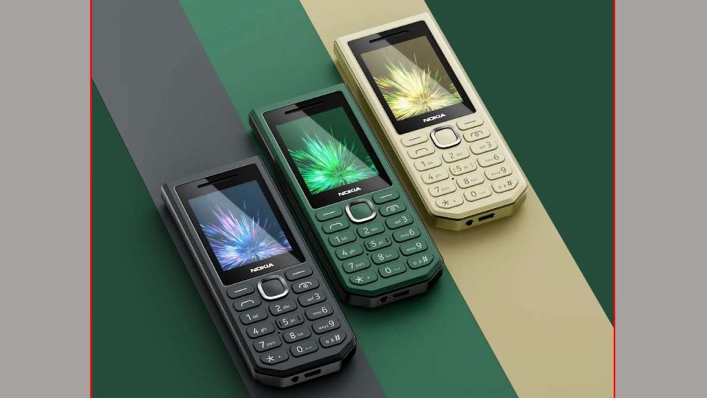 Nokia 300 Charge Launched 3700mah Battery 40 Day Standby 10w Reverse Charging