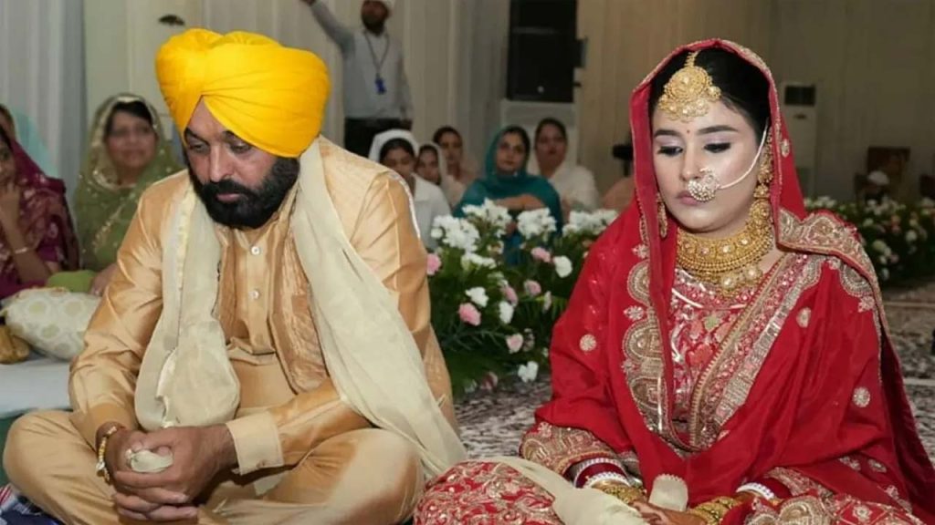 Punjab Cm Bhagwant Mann Wife Gurpreet Kaur Rape Case Rs5 Crore Allegation Nhrc Probe