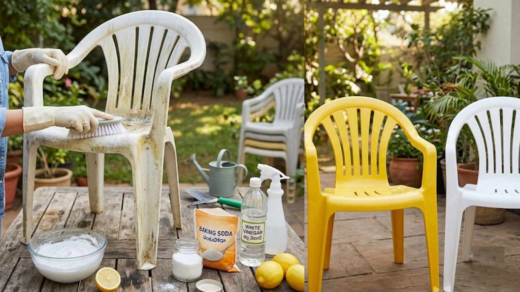 How To Clean Yellow Plastic Chairs At Home Easy Tips To Make Them Look New