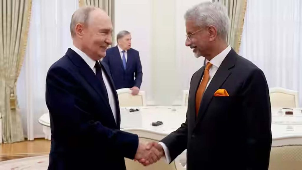 Jaishankar Meets Putin Russia Visit Brics Summit India