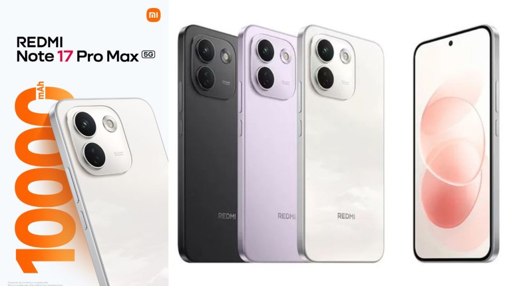 Redmi Note 17 Pro Max 5g Launched With 10000mah Battery 120hz Amoled And Ip66 Ip68 Ip69 Ip69k Ratings