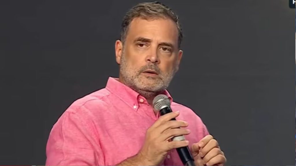 Rahul Gandhi Chhatron Ki Goonj Prayagraj Dard Data Daulat Government Criticism