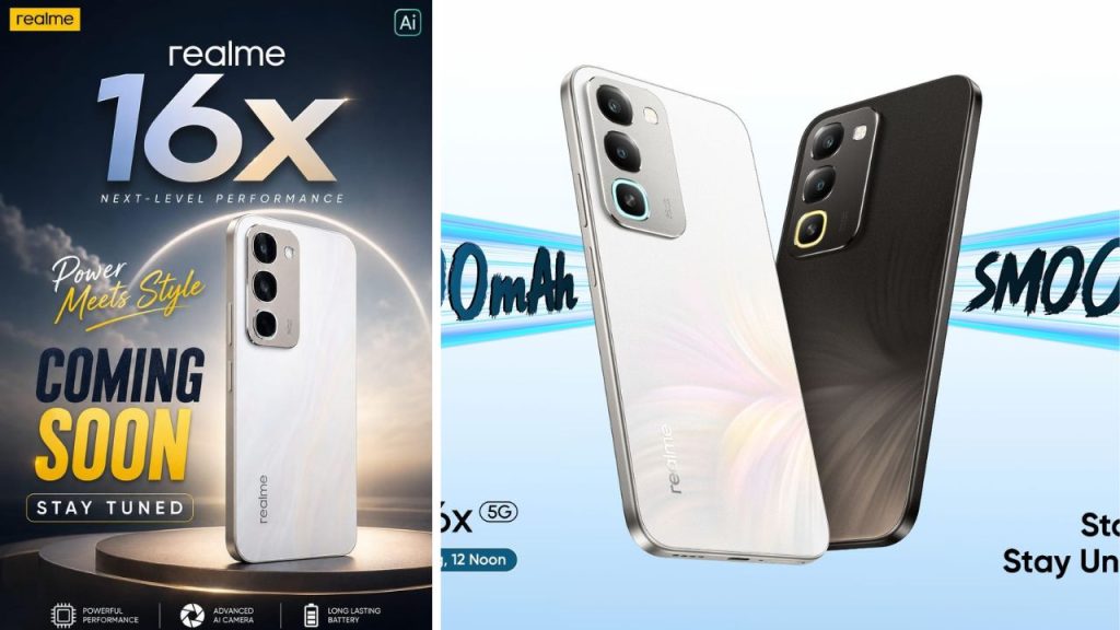 Realme 16x 5g India Launch Confirmed For August 12 7000mah Battery 144hz Display And Dimensity 6300