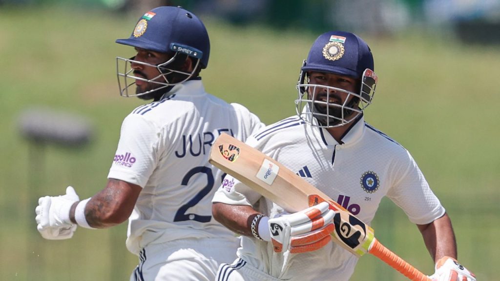 Ind Vs Sl 2nd Test Pant Jurel Hit Fifties As India Reach 419 6