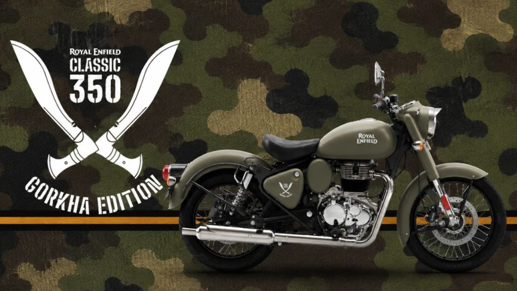 Royal Enfield Classic 350 Gorkha Edition Launched Features And Price At Rs 2 10 Lakh
