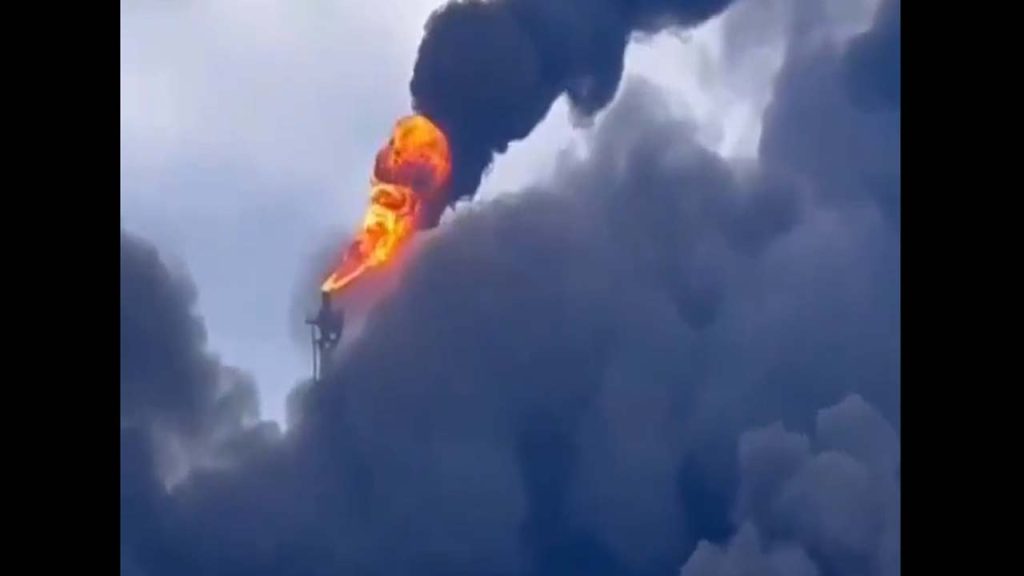 Russia Amur Gas Chemical Complex Explosion 7 Dead