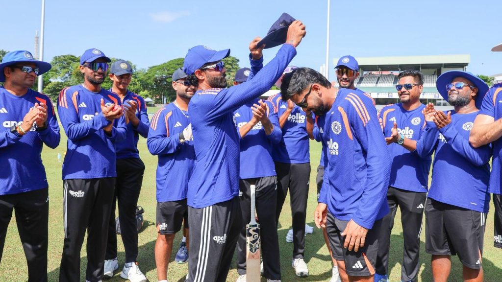 Saransh Jain India Test Debut Without Ipl Rare Record Created