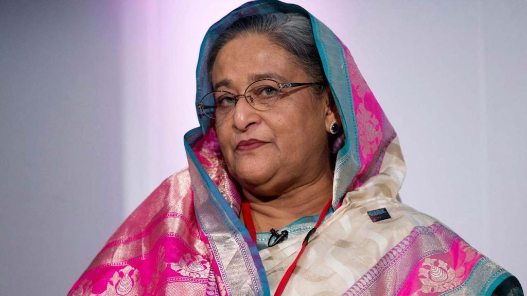 Sheikh Hasina First Public Appearance Delhi Bangladesh Return Plan