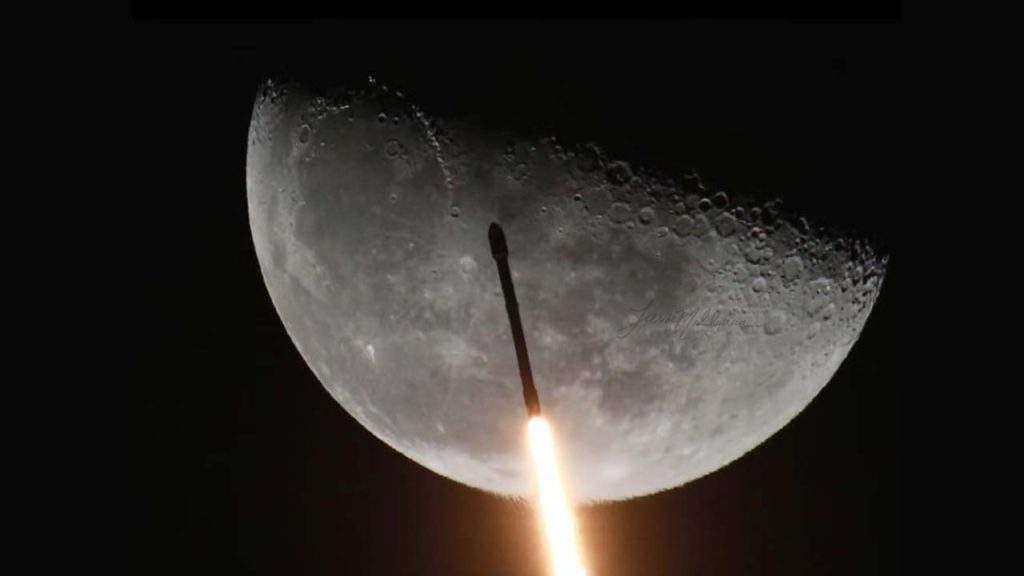 Spacex Falcon 9 Rocket To Crash Into Moon At 8690 Km H