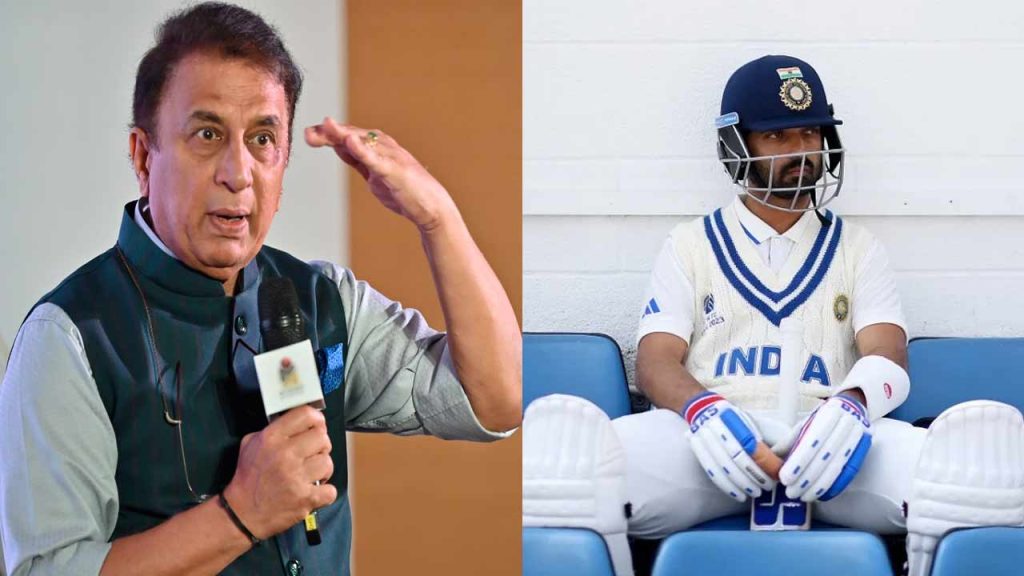 Sunil Gavaskar Says Ajinkya Rahane Never Received The Recognition He Deserved