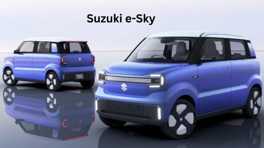 Suzuki E Sky Electric Kei Car Launched With 310km Range 10 1 Inch Touchscreen And Boxy Design