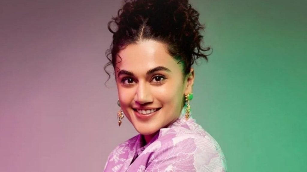 Taapsee Pannu Telugu Re Entry With Merlapaka Gandhi Horror Film