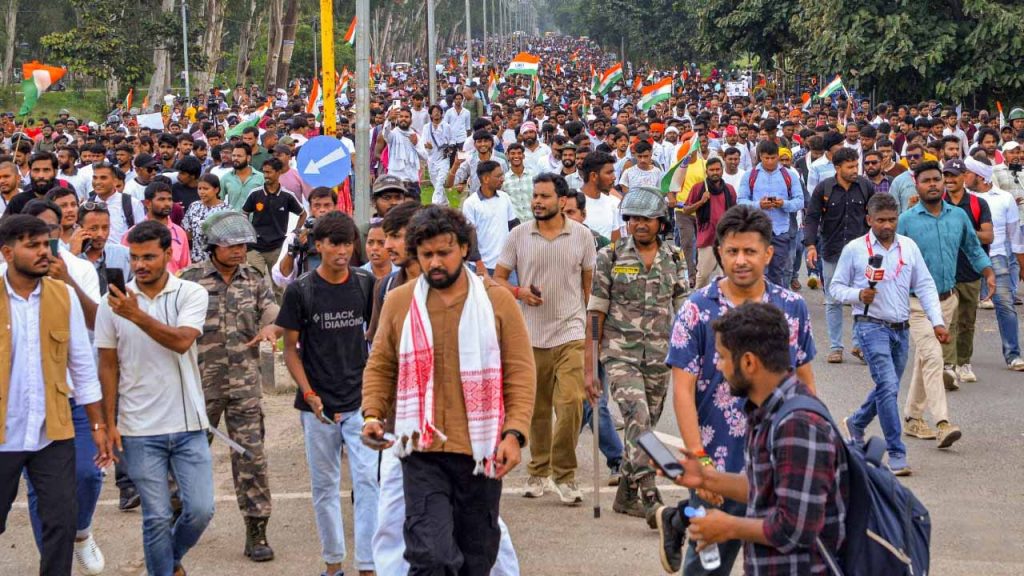 Jharkhand Student Protest Assembly March Jpsc Chief Arrested