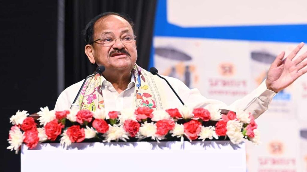 Venkaiah Naidu Opposes Free Schemes Says Focus Should Be On Education And Healthcare