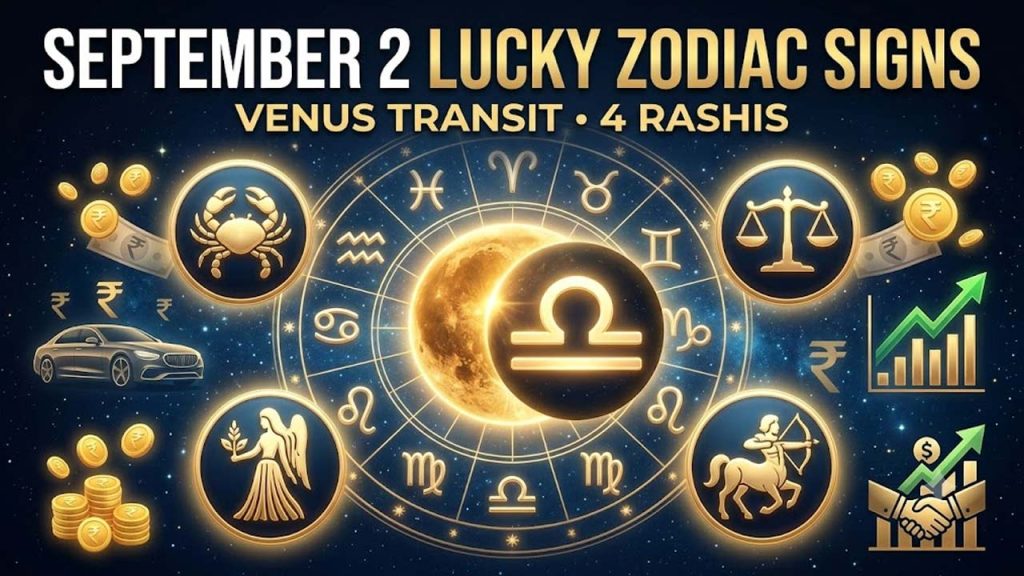 Venus Transit 4 Zodiac Signs Set To See Positive Changes From September 2 2026
