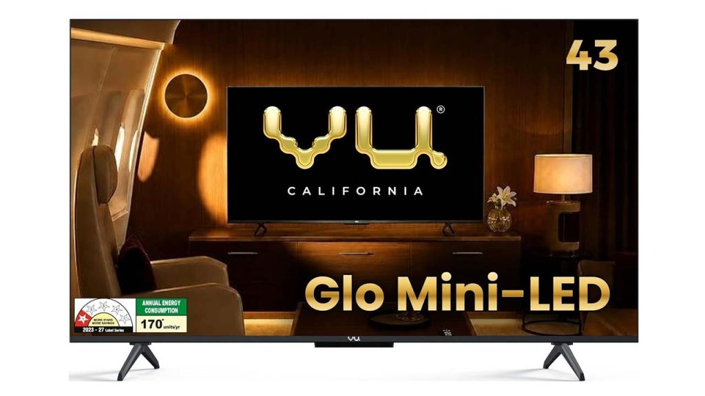Vu Glo Mini Led Tv Launched In India With 120hz Display And 50w Sound