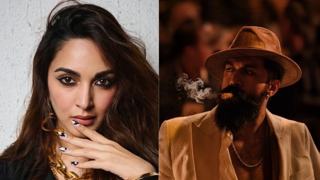 Yash Turns Bodyguard For Kiara Advani During Toxic Shooting