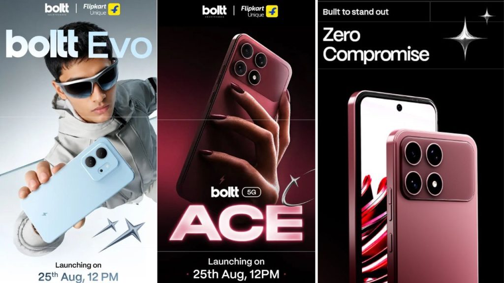 Boltt Ace 5g And Evo 4g Design Revealed Ahead Of India Launch On August 25