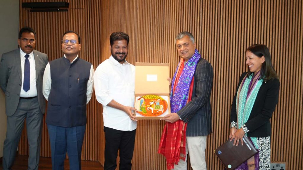 Revanth Reddy Oxford University Telangana Education Partnership