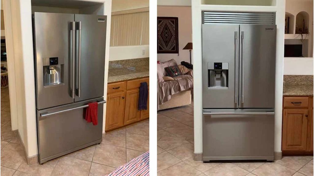 Fridge Wall Gap Tips Refrigerator Placement