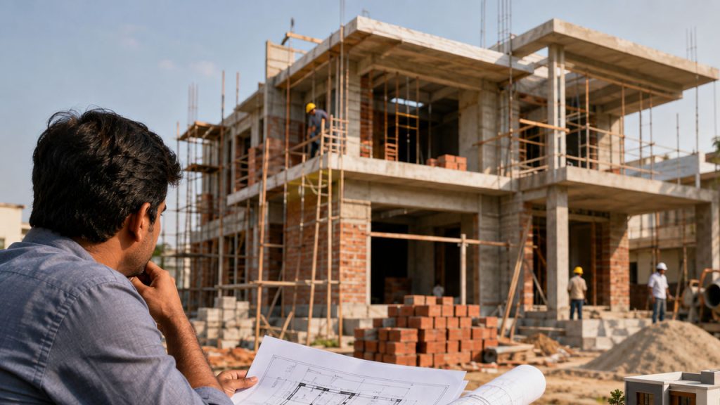 How To Calculate House Construction Cost Built Up Area Per Square Foot