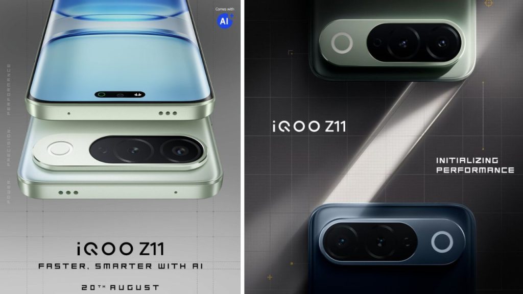 Iqoo Z11 India Launch Confirmed For August 20 With Ai Features Design Revealed