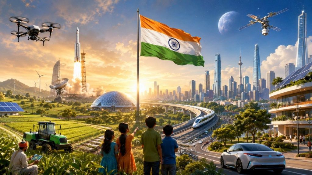 India 2047 Explained Vision Growth And Future Of Developed Bharat Independence Day 2026