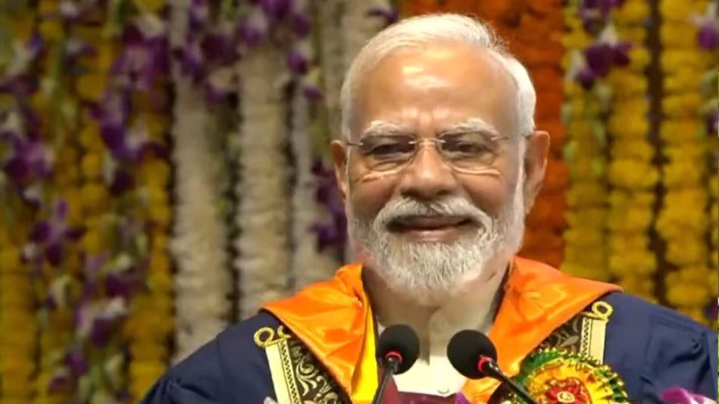 Pm Modi Iit Delhi Convocation Youth Viksit Bharat Message