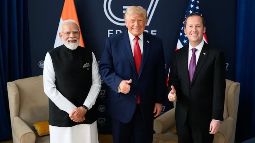 Modi Trump G7 Meeting 45 Minute Press Conference India Request