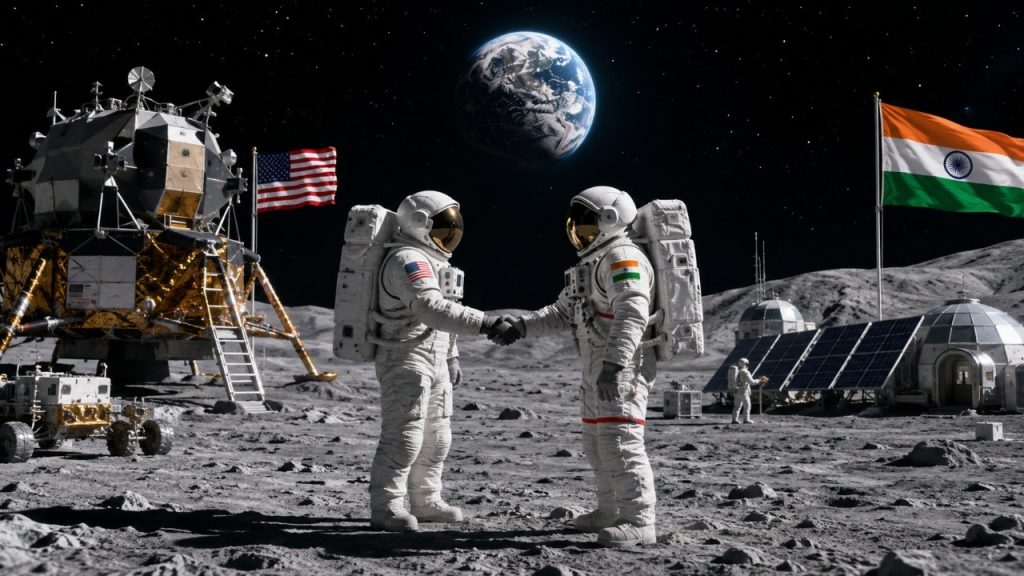 India Nasa Moon Base Partnership Explained