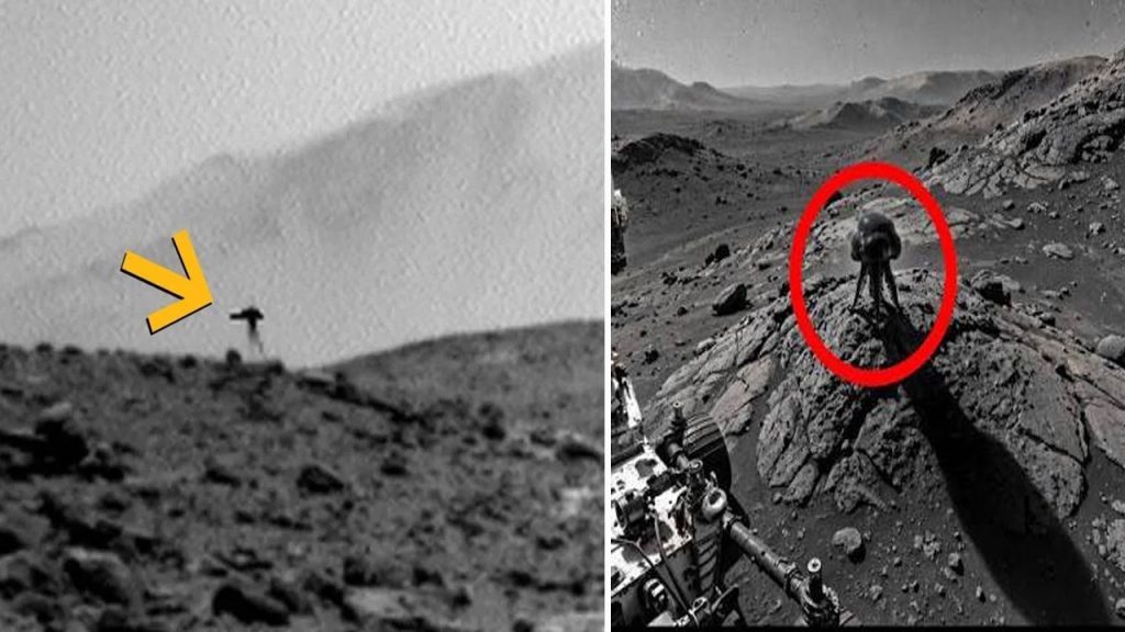 Mars Jellyfish Alien Image Curiosity Rover Cosmic Ray Glitch