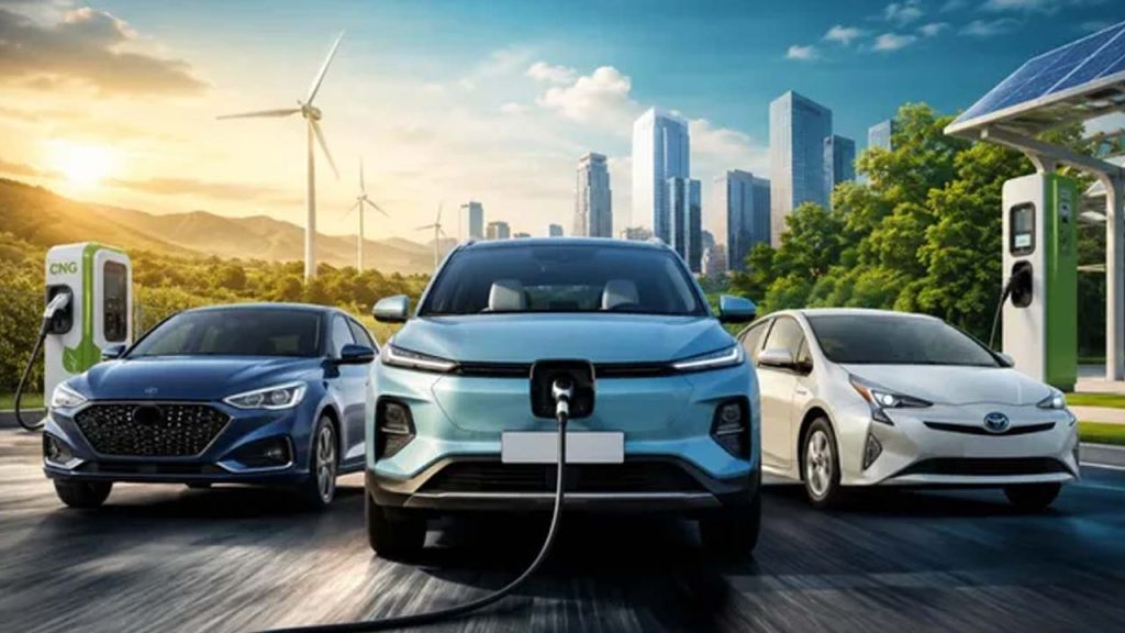 Petrol Cars Losing Ground In India Ev Hybrid And Cng Sales Near Record Levels