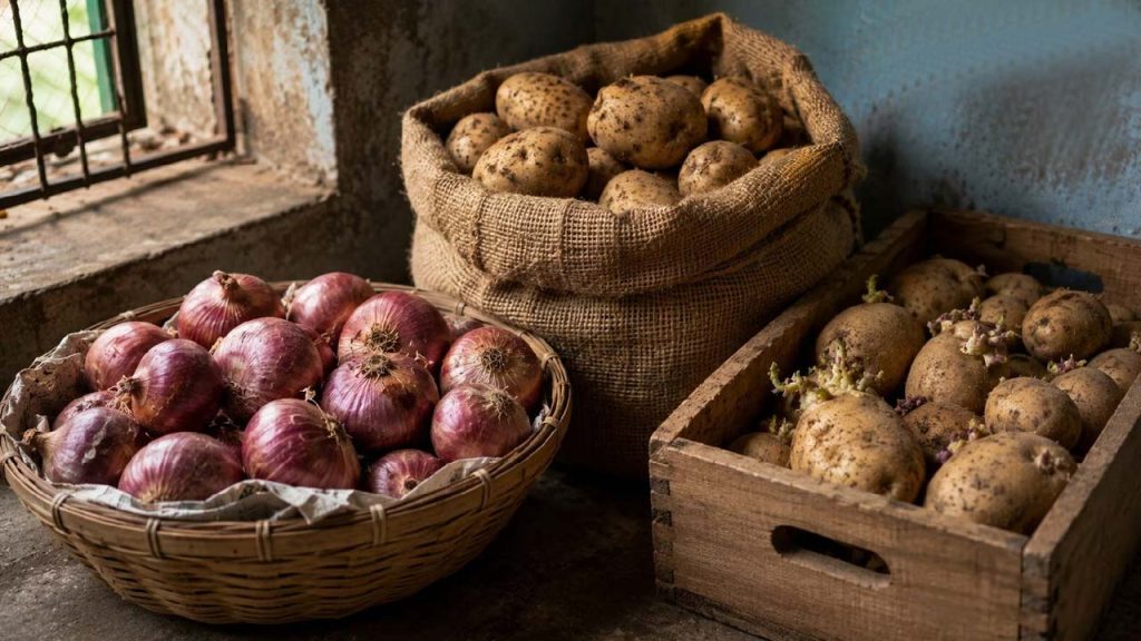 Onion Potato Storage Tips Monsoon