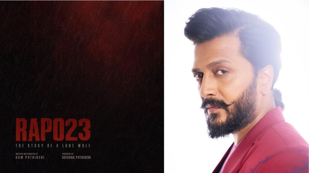 Rapo23 Cast Update Riteish Deshmukh To Play Villain In Ram Pothinenis Next