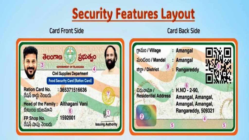 Telangana Smart Ration Card Distribution Suryapet 15 Days