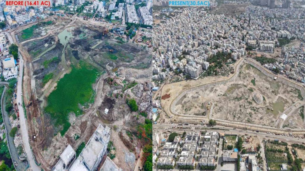 Sunnam Cheruvu Hyderabad Tourism Hydraa Development