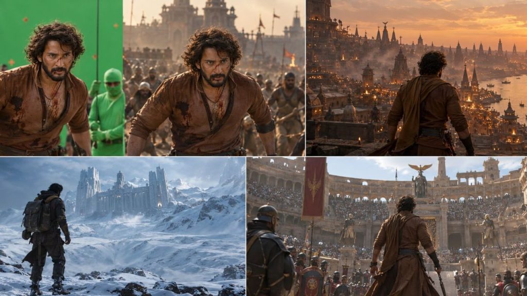 Varanasi 30 Minute War Scene Antarctica To Rome