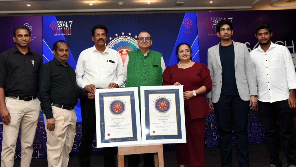 Ap Ipr Wins Skoch Awards For Digital And Media Initiatives