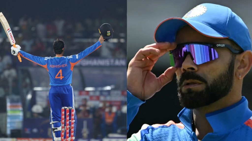 Abhishek Sharma Joins Virat Kohli With 10 T20 Centuries Ind Vs Afg 3rd T20