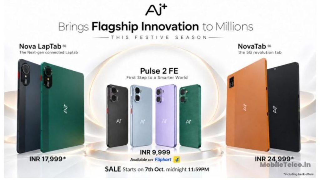 Ai Launches Pulse 2 Fe Novatab And Nova Laptab In India Features And Prices Are